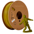 Cívka filamentu PLA matná armádní zelená, Polymaker, 1,75 mm