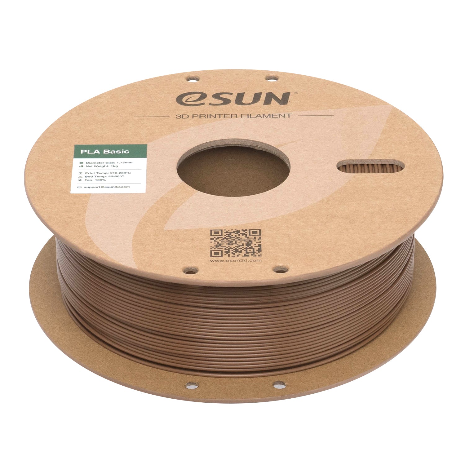 Filamento PLA-Basic marrone | eSUN