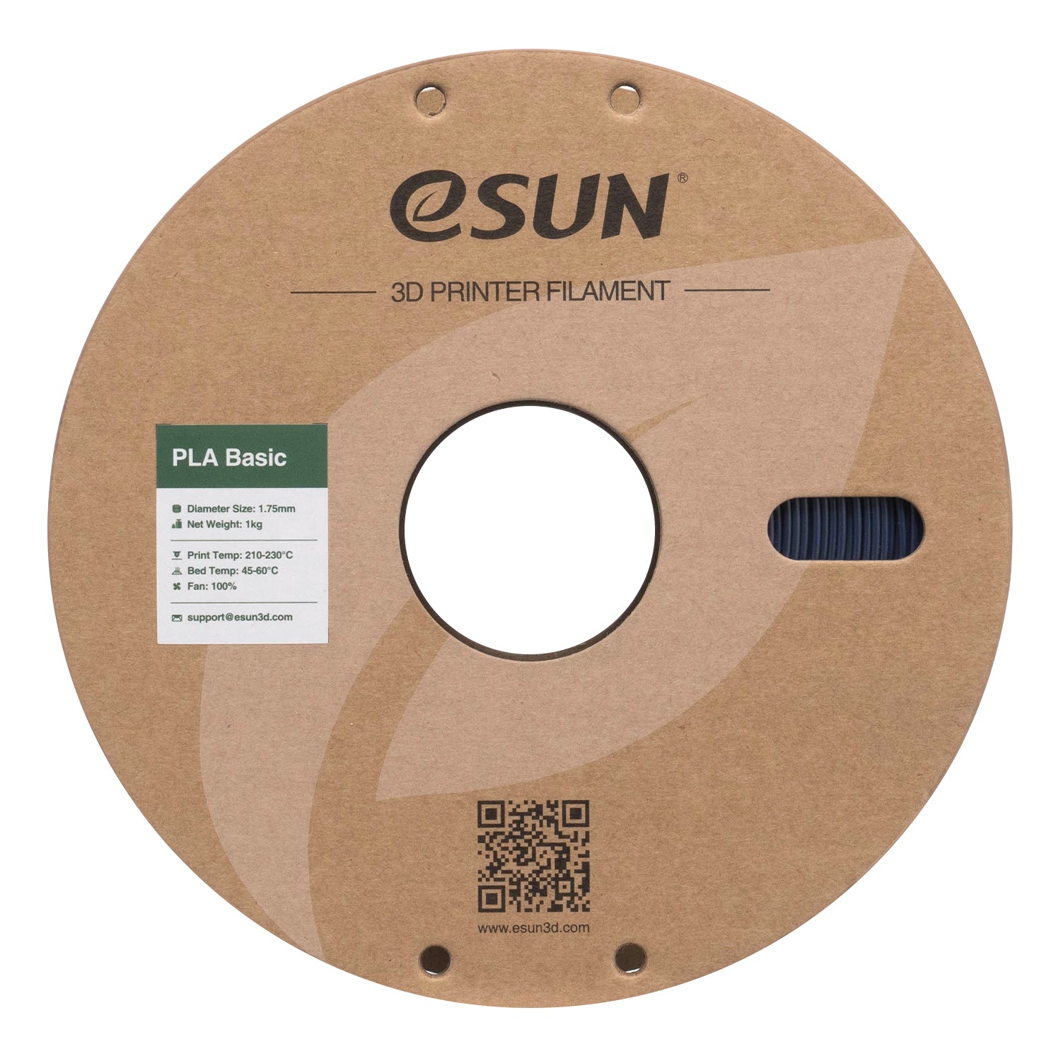 Filamento PLA-Basic blu scuro | eSUN