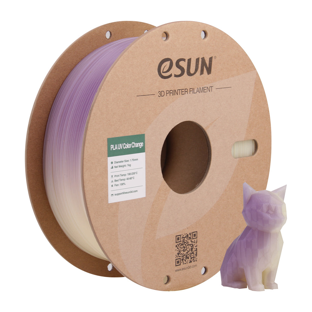 Filament PLA UV colour-changing, purple | eSUN