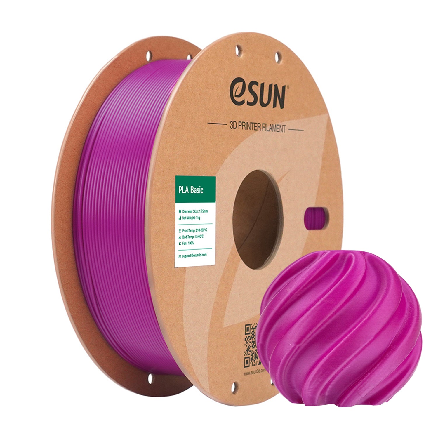 Filamento PLA-Basic viola | eSUN