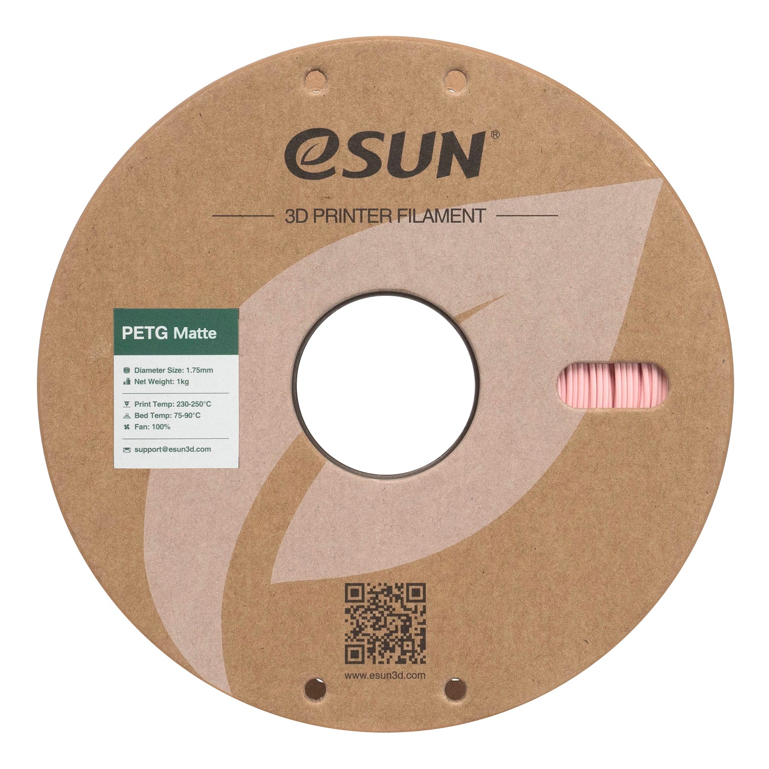 Filamento PETG Opaco pesca | eSUN