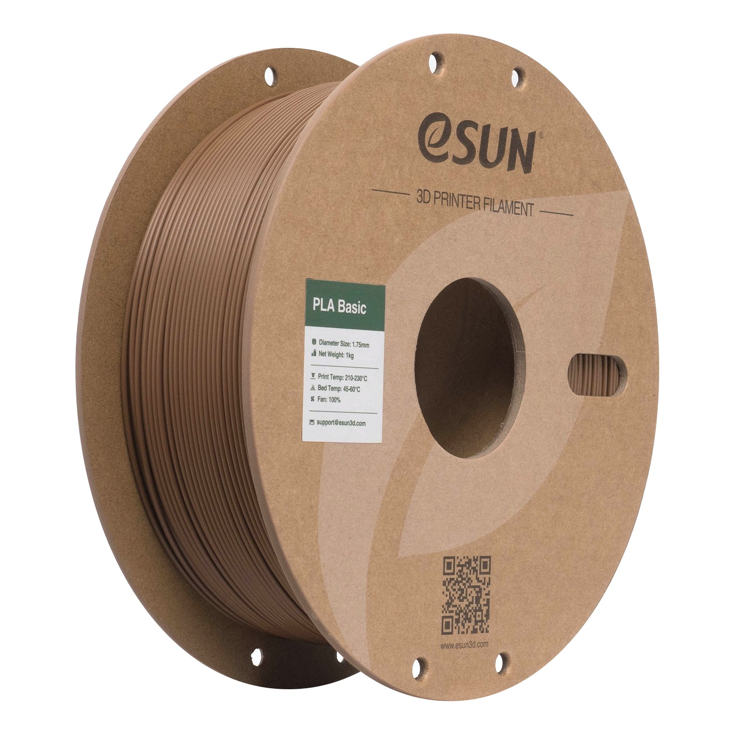 Filamento PLA-Basic marrone | eSUN