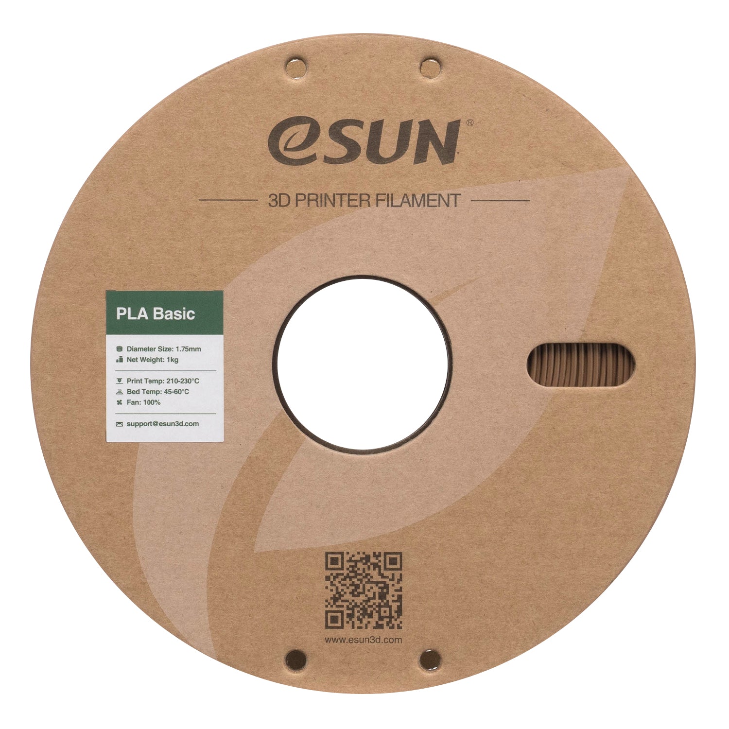 Filamento PLA-Basic marrone | eSUN