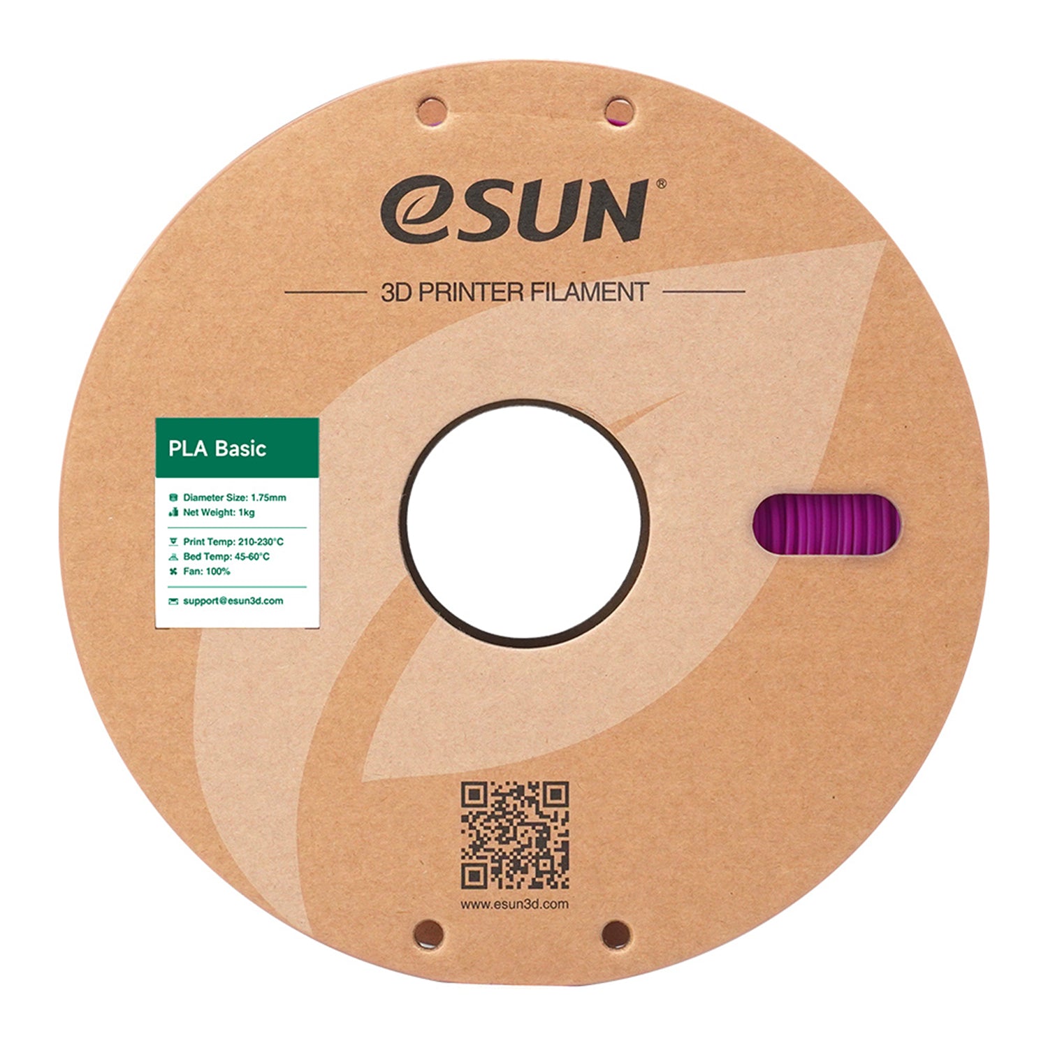 Filamento PLA-Basic viola | eSUN