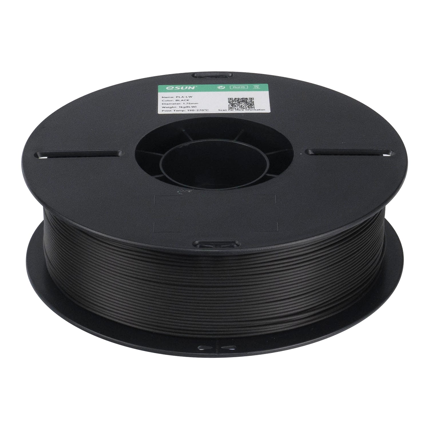 Filamento PLA-LW nero | eSUN