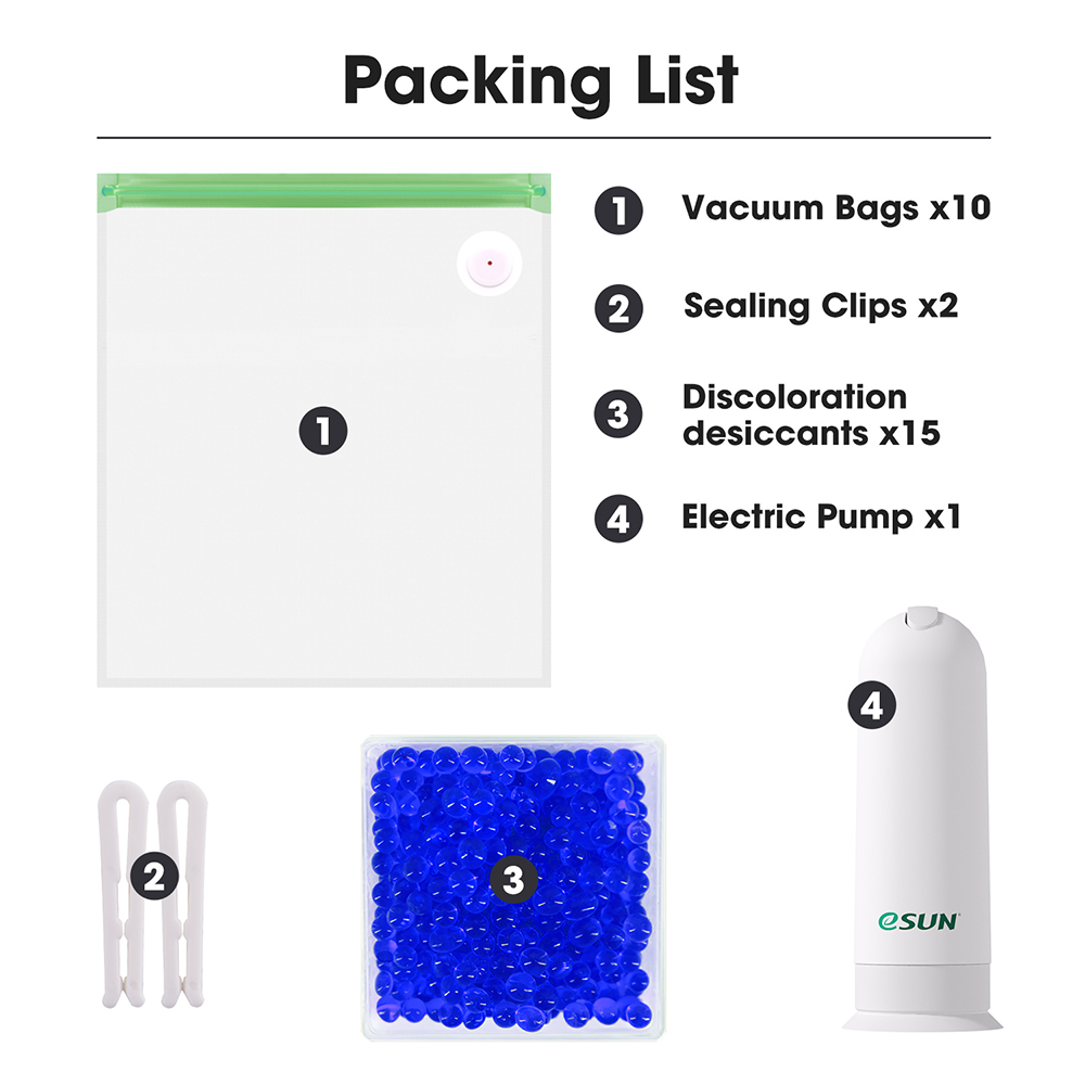 eVacuum Kit Pro kit sottovuoto per filamento | eSUN