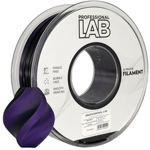Filamento Silk PLA Dual Color nero viola | Prof. Lab
