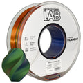 Cívka filamentu Silk PLA Tri Color oranžová modrá zelená, Prof. Lab, 1,75 mm