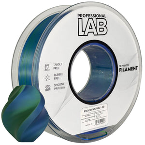 Filamento Silk PLA Tri Color Oceans Embrace | Prof. Lab