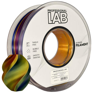 Filamento Silk PLA Tri Color Sunset Horizon | Prof. Lab