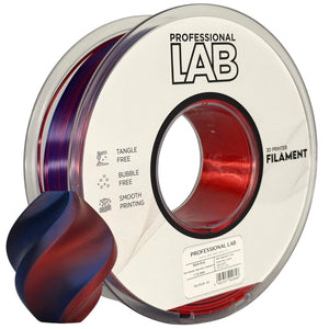 Filamento Silk PLA Dual Color Twilight Serenity | Prof. Lab