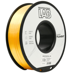 Filamento Silk PLA ottone | Prof. Lab
