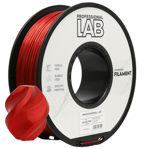 Filamento PLA Galaxy rosso | Prof. Lab
