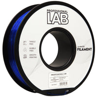 Filamento PETG blu trasparente | Prof. Lab