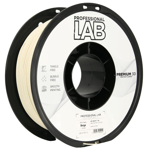 Bobina di filamento PETG beige opaco, Prof. Lab, 1,75 mm