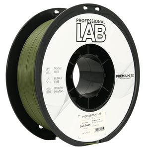 Filament PETG matná tmavě zelená | Prof. Lab