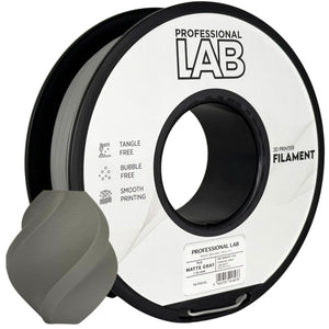 Filamento PLA grigio opaco | Prof. Lab