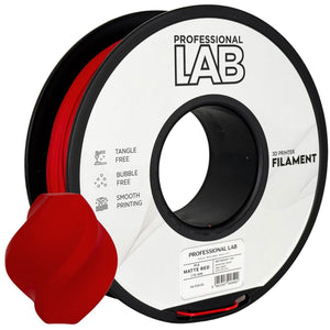 Filamento PLA rosso opaco | Prof. Lab