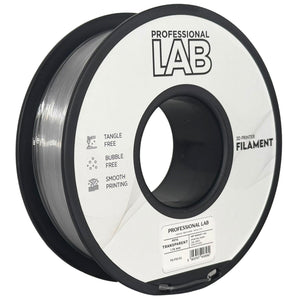 Filamento PETG trasparente | Prof. Lab
