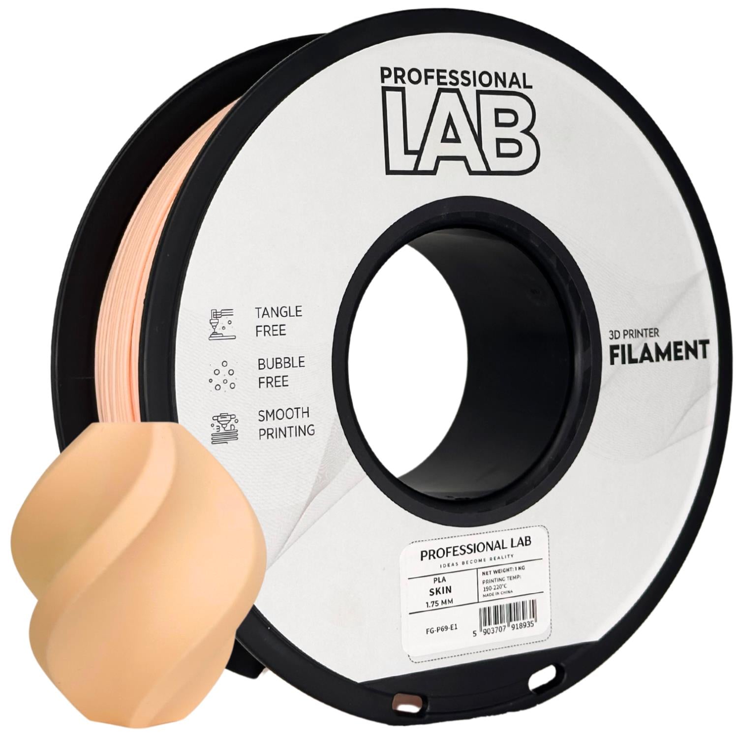 Cívka filamentu PLA tělová, Prof. Lab, 1,75 mm