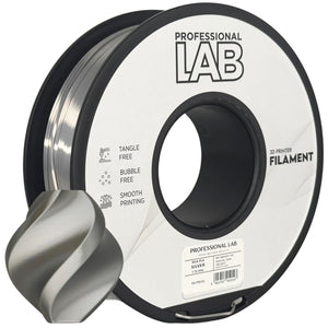 Filamento Silk PLA argento | Prof. Lab