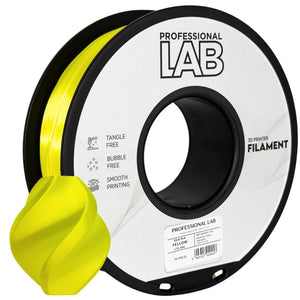 Filamento Silk PLA giallo | Prof. Lab