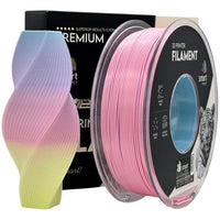 Filamento Silk PLA arcobaleno chiaro | Smart Print