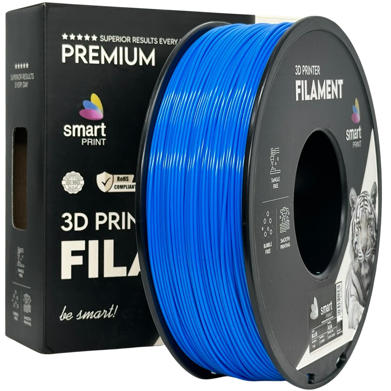 Cívka filamentu ASA modrá, Smart Print, 1,75 mm