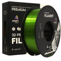 Filamento PETG verde trasparente | Smart Print