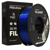 Filamento PETG blu trasparente | Smart Print