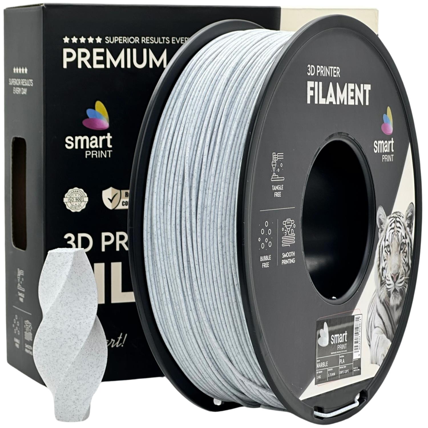 Cívka filamentu PLA mramor, Smart Print, 1,75 mm