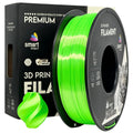 Cívka filamentu Silk PLA zelená, Smart Print, 1,75 mm