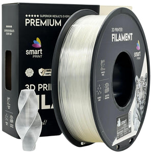 Filamento Silk PLA trasparente | Smart Print