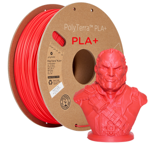 Filamento PLA+ rosso satinato | Polymaker